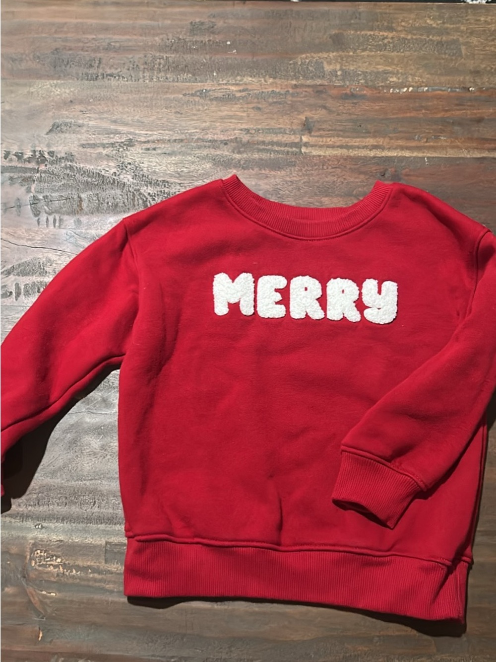 Merry Red - Cozy Holiday Sweatshirt
